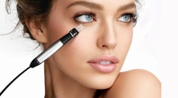 Microneedling Woman