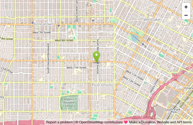 Map of Deluxe Med Spa & Wellness — Los Angeles